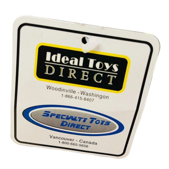 Ideal Toys Direct Rainbow Zebra Plush Stuffed Animal Polyester Fibers Ages 3 and - Picture 8 of 8